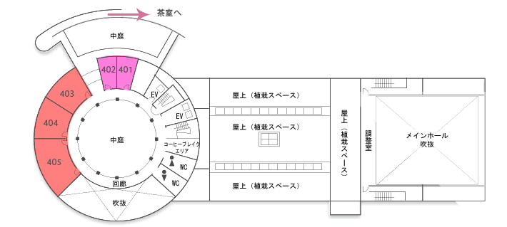淡路夢舞台国際会議場 会場案内